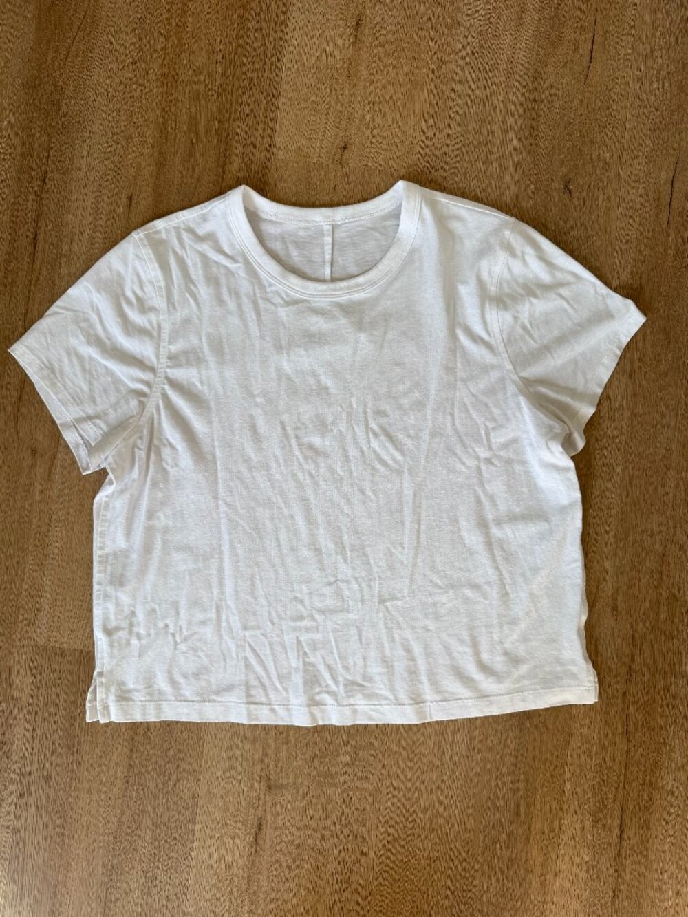 Lululemon Classic-Fit Cotton-Blend T-Shirt White